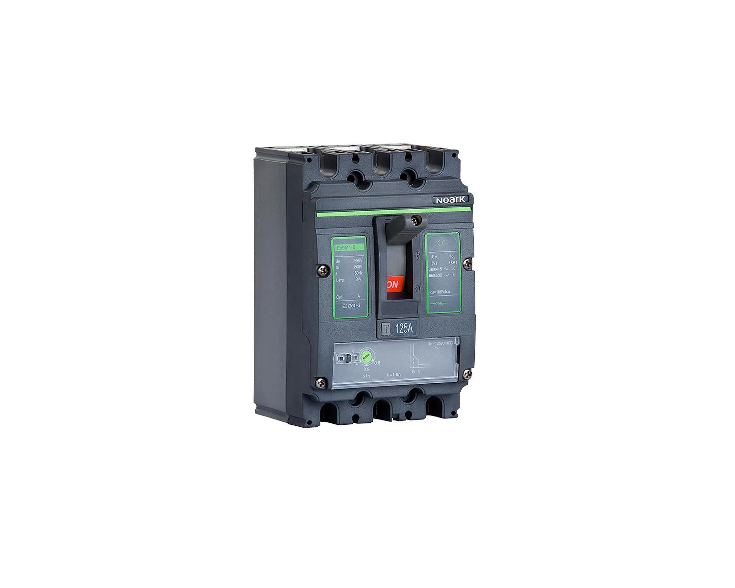 Întreruptoare automate in carcasă turnată Ex9M1S TM AC80 3P